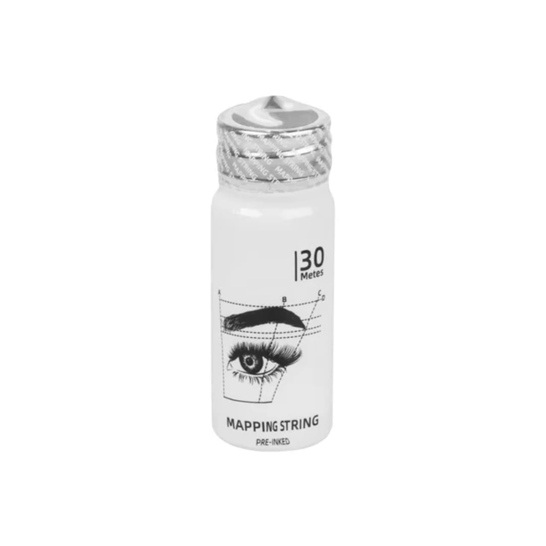 Hilo preentintado para mapeo de cejas