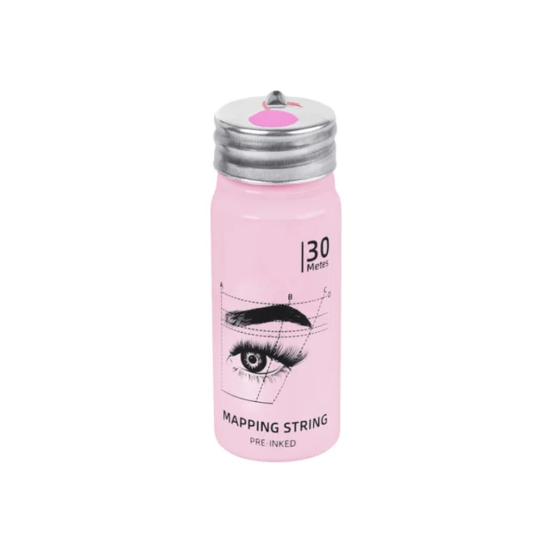 Hilo preentintado para mapeo de cejas
