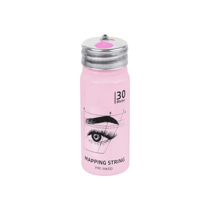Hilo preentintado para mapeo de cejas